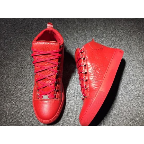 Balenciaga Classic High Top Sneakers Light Red