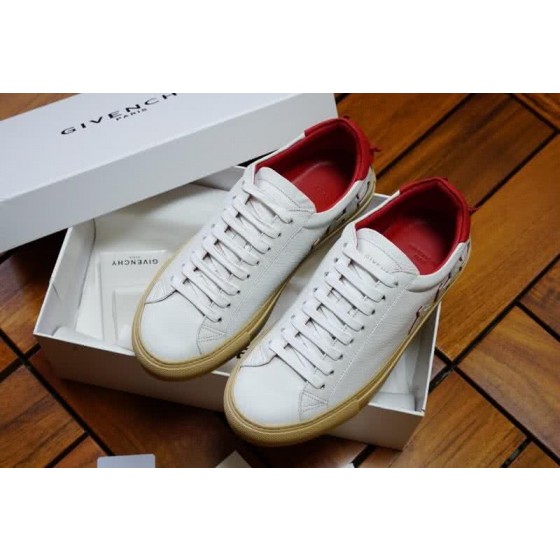 Givenchy Sneakers White Upper Red Inside Rubber Sole Men