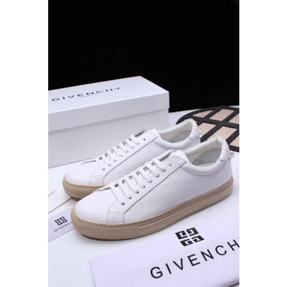 Givenchy Sneakers All White Upper Light Apricot Sole Men And Women