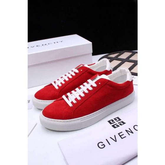 Givenchy Sneakers White Shoelaces And Sole Red Upper Men And Women