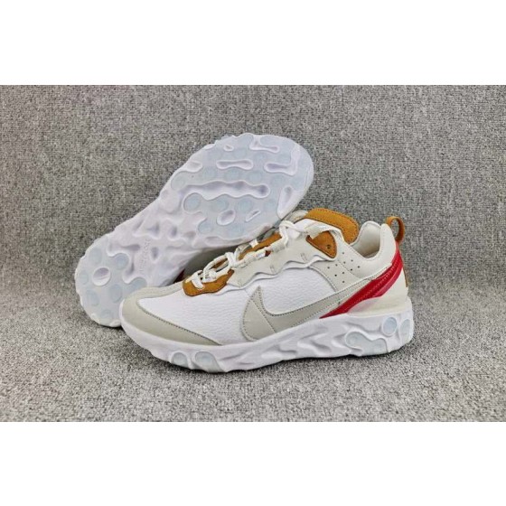 Air Max Undercover x Nike Upcoming React Element White Gold Shoes Men Women