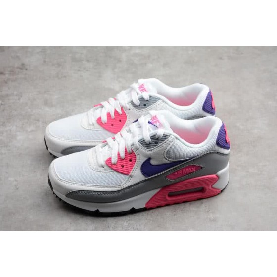 Nike Air Max 90 Essential White Pink Shoes Women