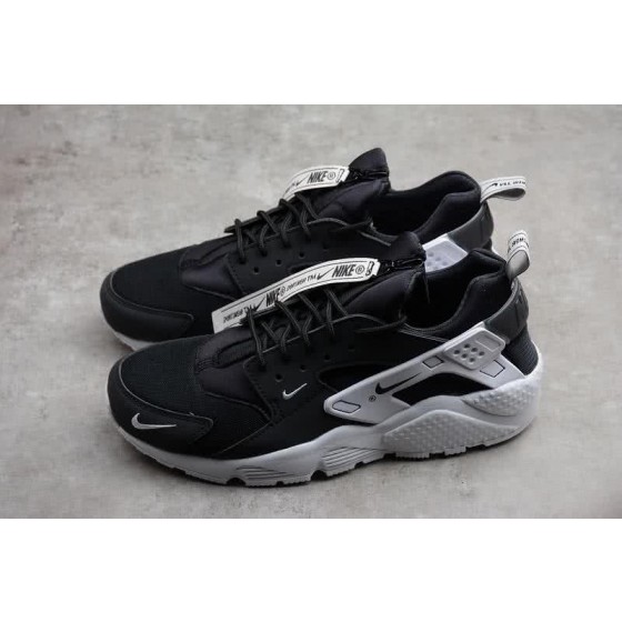 Nike Air Huarache Run Zip Qs Black Men Women Shoes