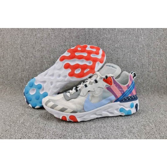 Air Max Undercover x Nike Upcoming React Element  Blue White Shoes Men Women