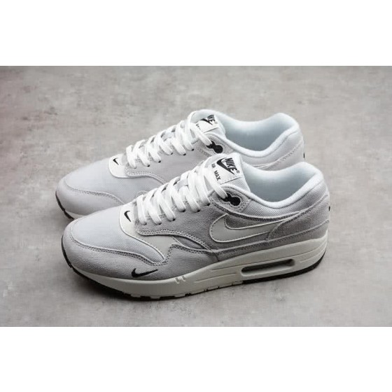 Nike Air Max 1 Grey White Shoes Men 