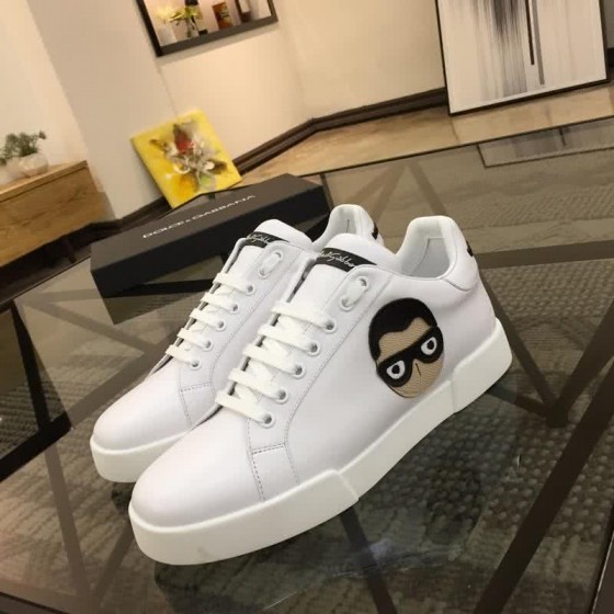 Dolce & Gabbana Sneakers Catoon White Men