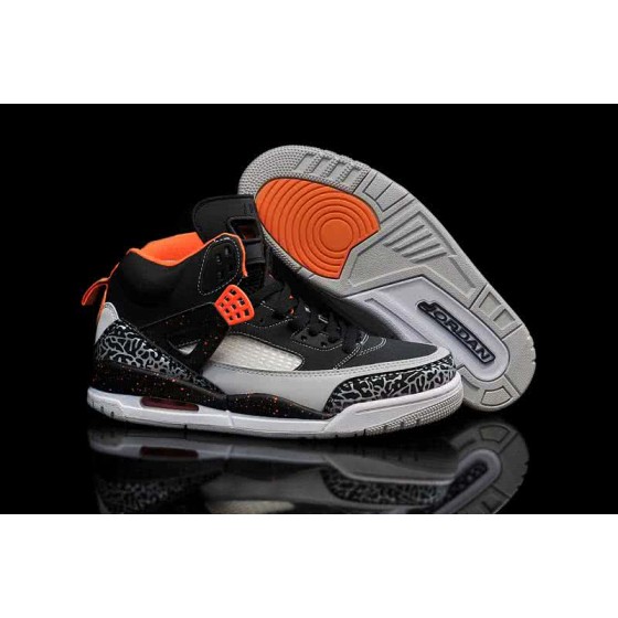 Air Jordan 1 Shoe Orange Grey And Black Men