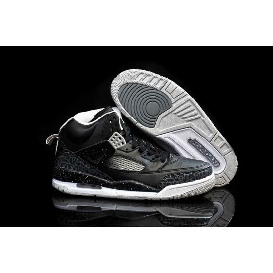 Air Jordan 1 Shoe Black And Grey Men