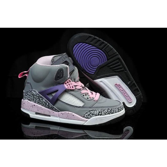 Air Jordan 3 Shoes Pink And Grey Women