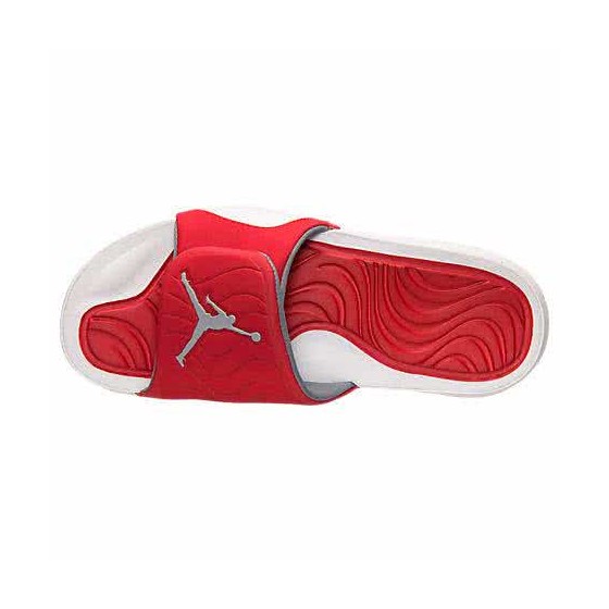 Air Jordan 5 Red And White Slipper Men