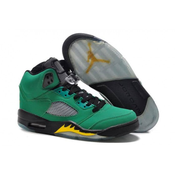 Air Jordan 5 Green And Black Men