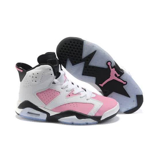 Air Jordan 6 Pink And White Men