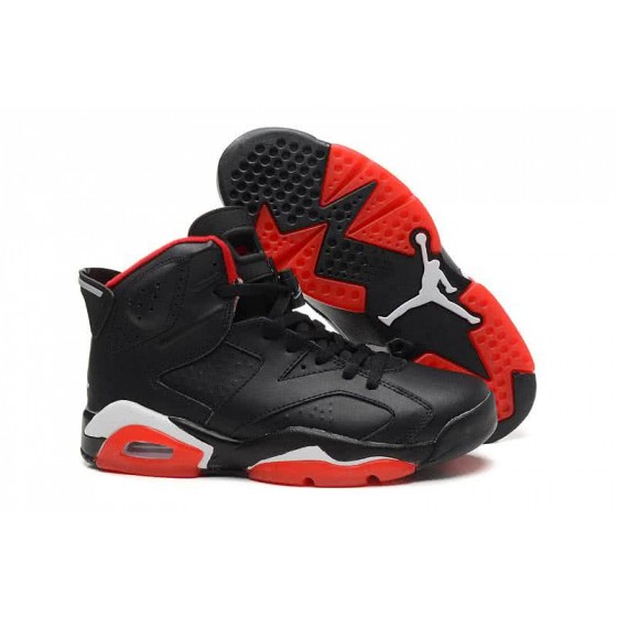 Air Jordan 6 Black And Red Men