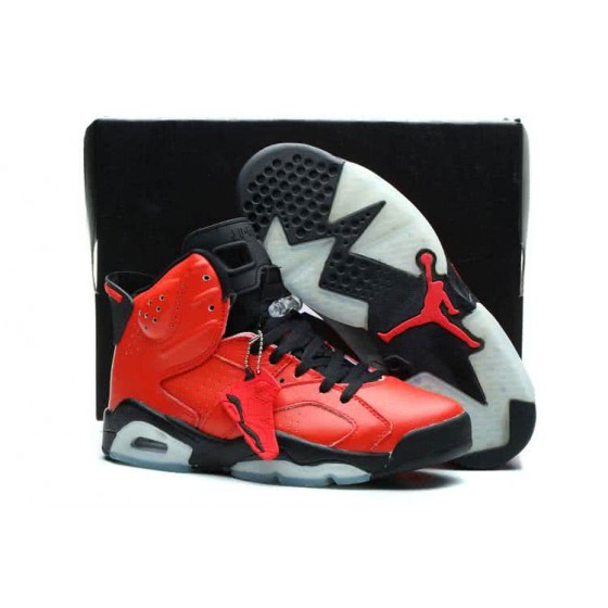 Air Jordan 6 Red And Black Men