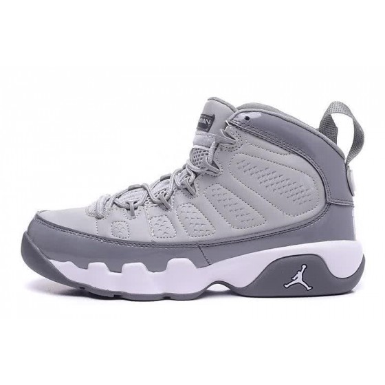 Air Jordan 9 Grey And White Women