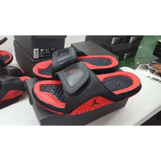 Air Jordan 12 Slippers Men Black And Red