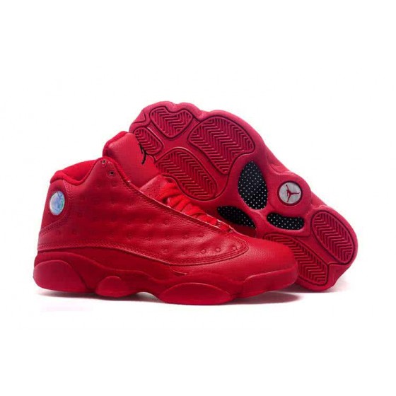 Air Jordan 13 All Red Men And Women