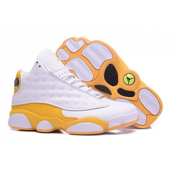 Air Jordan 13 White And Yellow Men