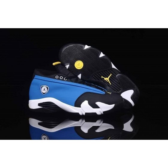 Air Jordan 14 Black And Blue Men