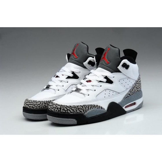 Air Jordan 3 Shoes White And Grey Men