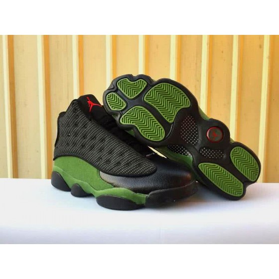 Air Jordan 13 Black And Green Men