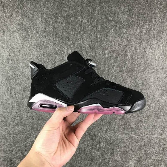 Air Jordan 6 Low GG Sun Blush Black And Pink Women/Men