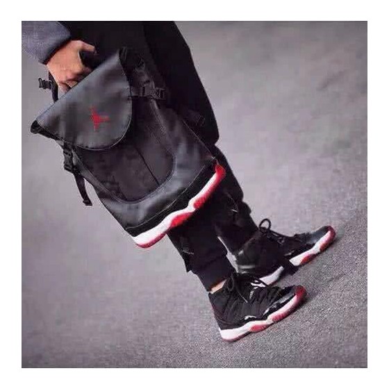 Air Jordan 11 Backpack Black And Red