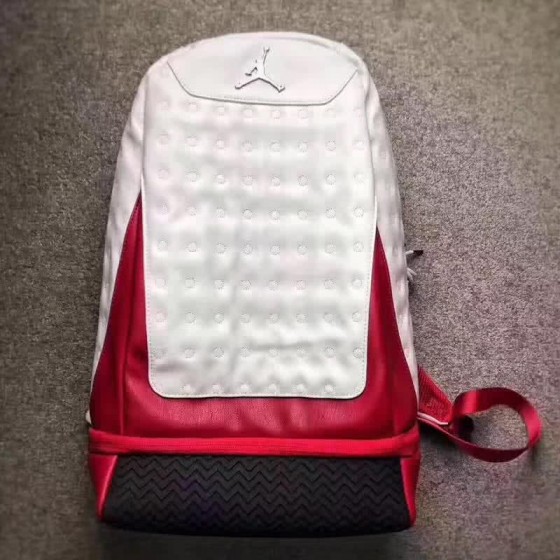 Air Jordan 13 Backpack White And Red