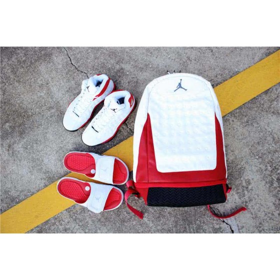 Air Jordan 13 Backpack White And Red