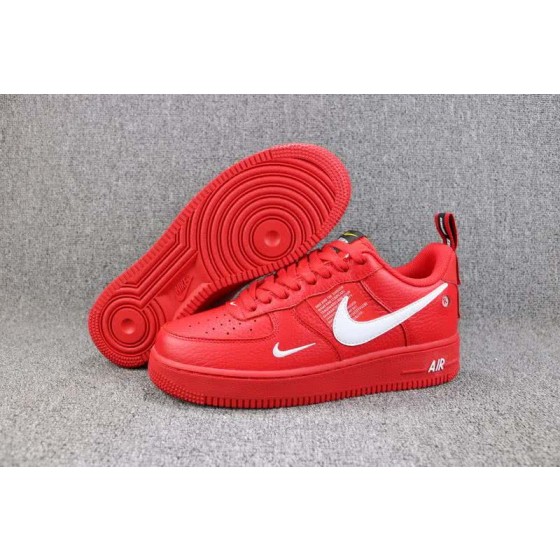 Nike Air Force 1 Low AF1 Shoes Red Men/Women