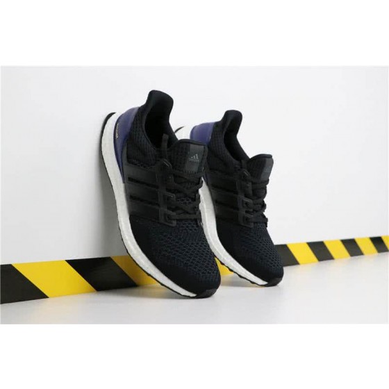 Adidas Ultra Boost 1.0 Men Black Blue Shoes 