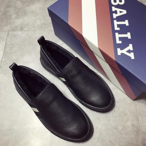Bally Herald Fashion Shoes Cowhide Black Men 