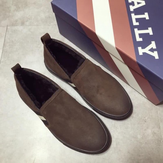 Bally Herald Fashion Shoes Cowhide Brown And Black Men 