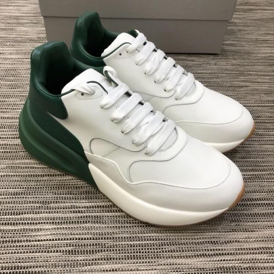 Alexander McQueen Sneakers White Green Men