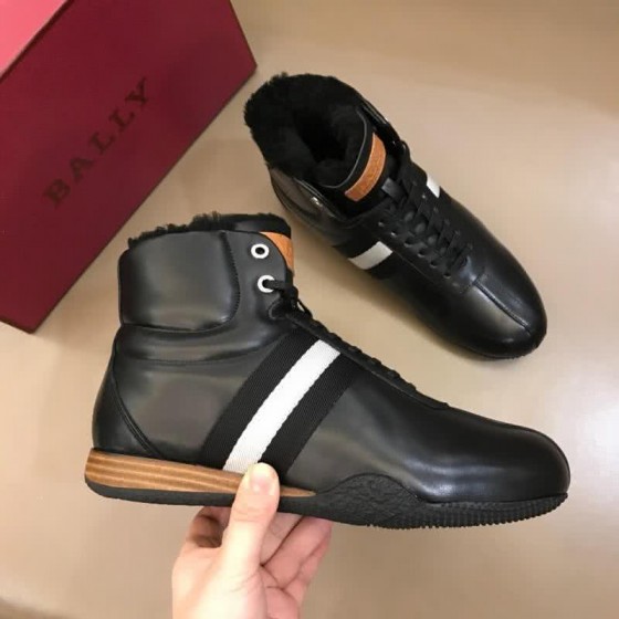 Bally Fashion Leather Shoes Cowhide White And Black Men
