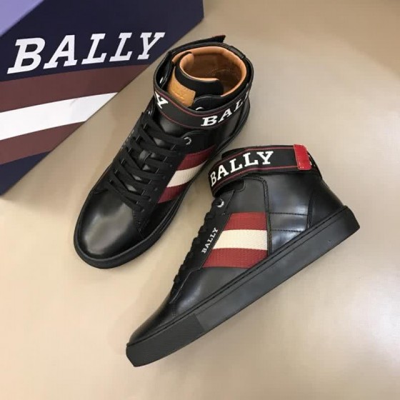 Bally Fashion Leather Shoes Cowhide Black Men