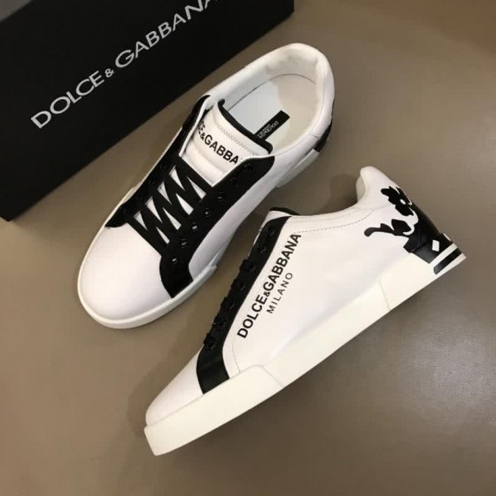 Dolce&Gabbana Sneakers White Black Men And Women