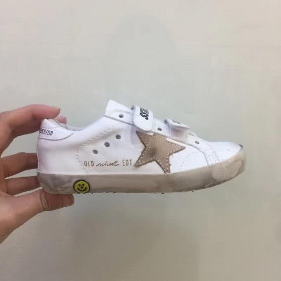 Golden Goose∕GGDB Kids Superstar Sneaker Antique style White