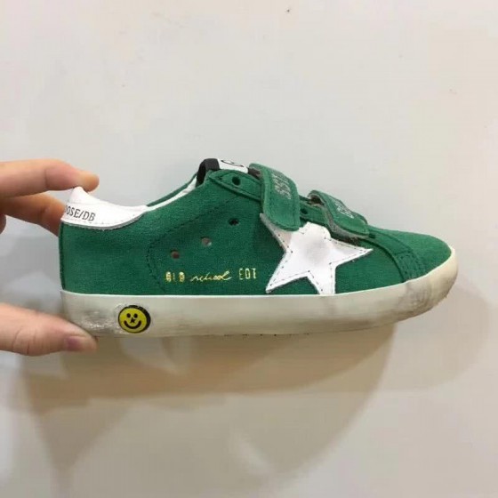 Golden Goose∕GGDB Kids Superstar Sneaker Antique style Green