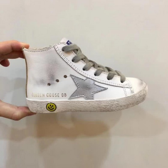 Golden Goose∕GGDB Kids Francy Sneaker Antique style White