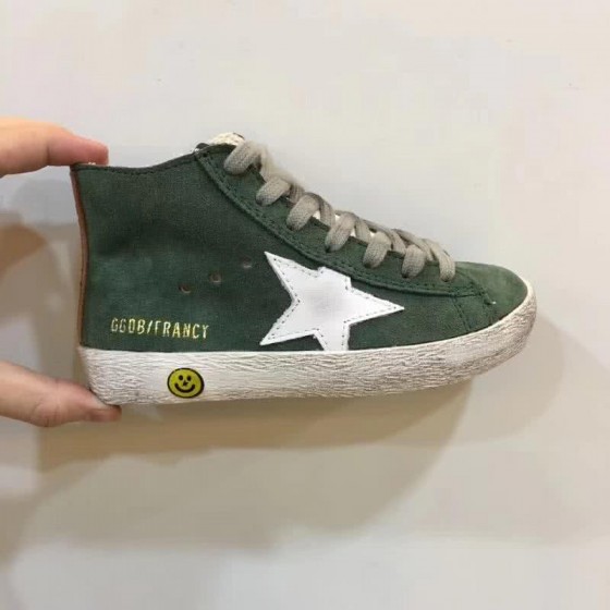 Golden Goose∕GGDB Kids Francy Sneaker Antique style Green