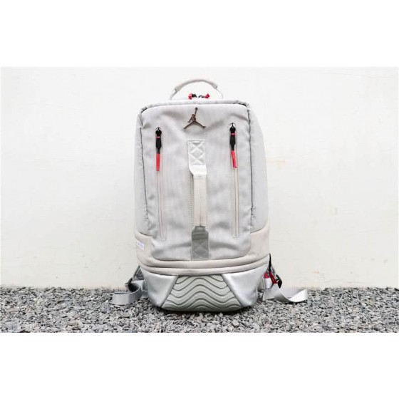 Air Jordan 11 Backpack Silver And White