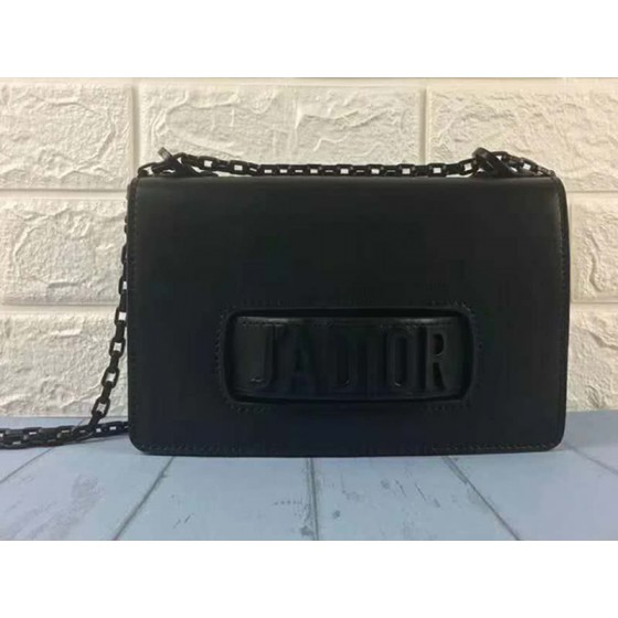 Dior J'Adior Ultra-Matte Calf Leather Bag Black
