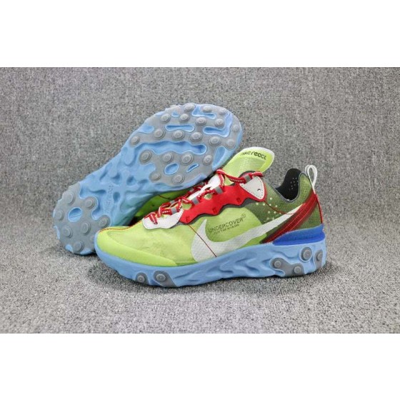 Air Max Undercover x Nike Upcoming React Element 87 Blue Green Shoes Men Women