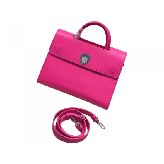Dior Diorever Bag Noisette Prestige Calfskin Hot Pink