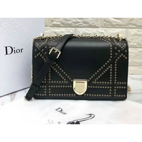 Dior Diorama Calfskin Bag Black d0422-1