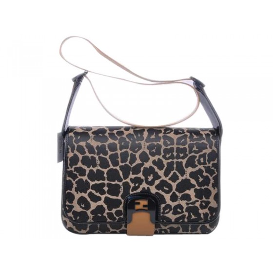 Fendi Chameleon Leopard Shoulder Bag