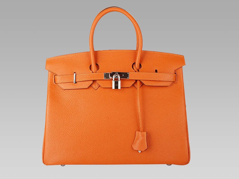 Hermes Birkin 35cm Togo Leather Orange 1