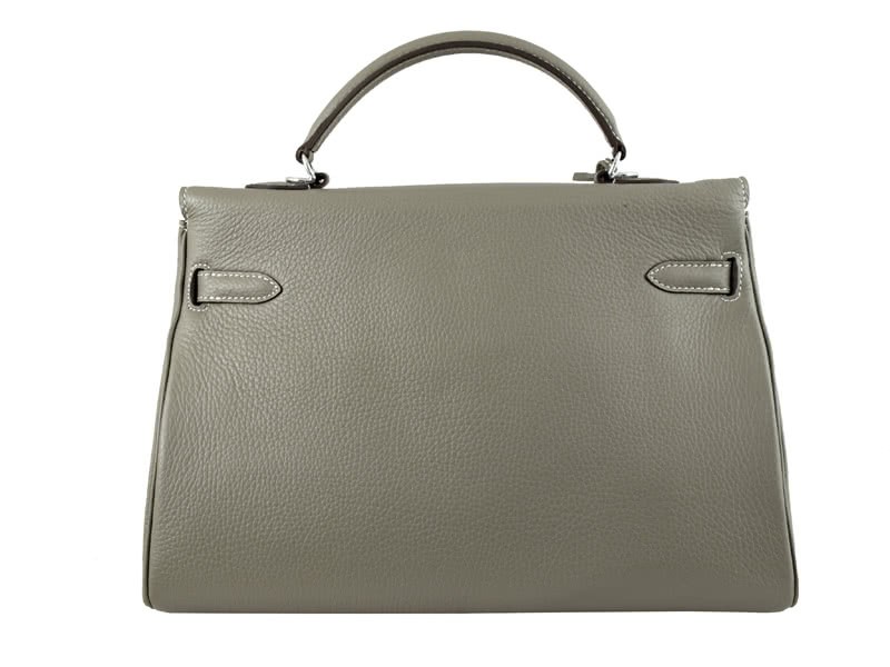 Hermes Kelly 32cm Togo Leather Clemence Grey 4