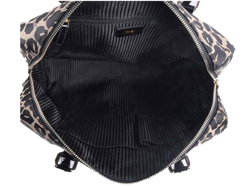 Fendi Mia Leopard Top Handle Bag 6